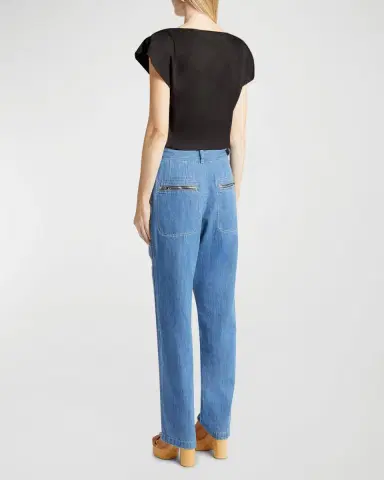 Isabel Marant Sebani Draped Top | Thumbnail 6