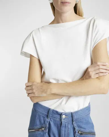 Isabel Marant Sebani Draped Top | Thumbnail 9