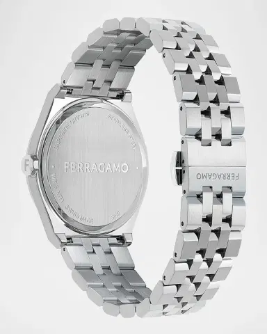 Ferragamo Vega New Bracelet Watch with Diamonds, 40mm | Thumbnail 3 Ferragamo Vega New Bracelet Watch with Diamonds, 40mm | Thumbnail 3