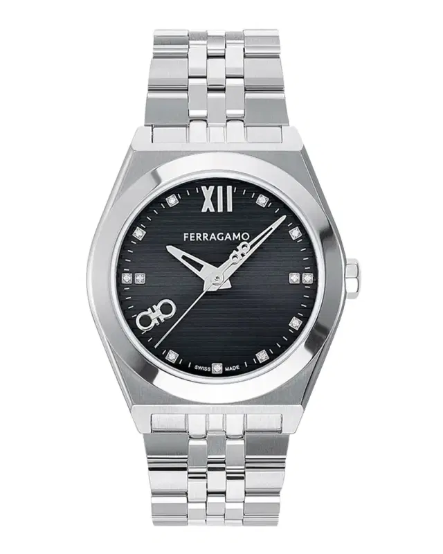 Vega New Bracelet Watch with Diamonds, 40mm