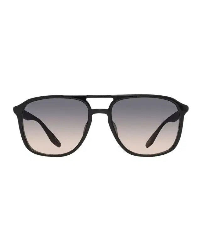 Barton Perreira Men 's Gyalis Plastic Rectangle Sunglasses