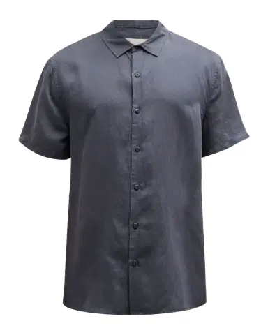 Onia Men's Jack Air Linen Short-Sleeve Shirt | Thumbnail 1 Onia Men's Jack Air Linen Short-Sleeve Shirt | Thumbnail 1