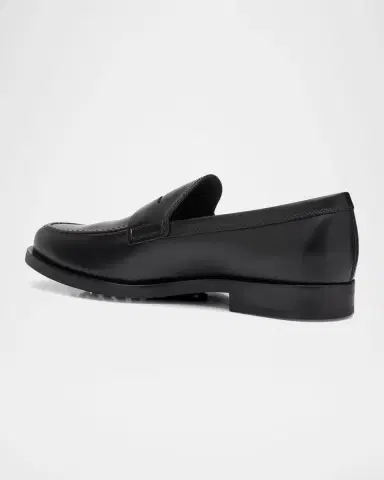 Tod's Men's Leather Moccasin Penny Loafers | Thumbnail 3 Tod's Men's Leather Moccasin Penny Loafers | Thumbnail 3