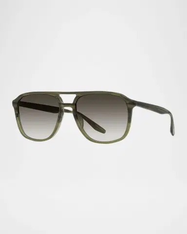 BARTON PERREIRA Men's Gyalis Plastic Rectangle Sunglasses | Thumbnail 3 BARTON PERREIRA Men's Gyalis Plastic Rectangle Sunglasses | Thumbnail 3
