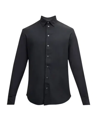 Emporio Armani Men's Nylon-Stretch Sport Shirt | Thumbnail 1 Emporio Armani Men's Nylon-Stretch Sport Shirt | Thumbnail 1