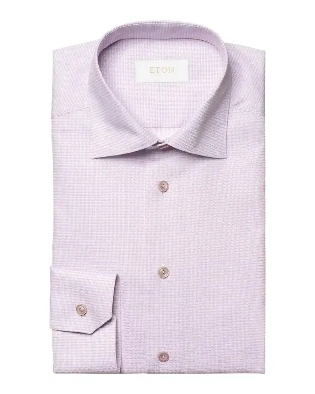 Men 's Contemporary Fit Elevated Pique Shirt