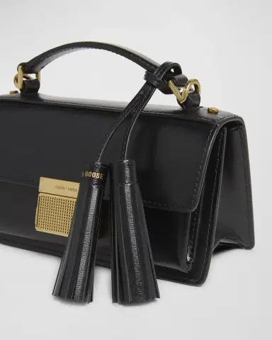 Golden Goose Venezia Small Flap Leather Crossbody Bag | Thumbnail 11
