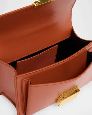 Golden Goose Venezia Small Flap Leather Crossbody Bag | Thumbnail 3