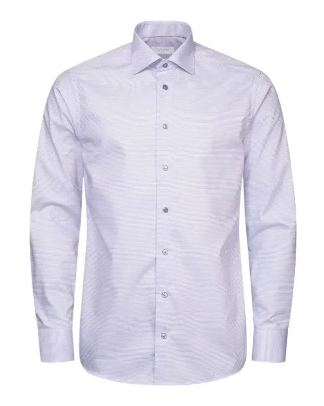 Men 's Contemporary Fit Elevated Pique Dress Shirt