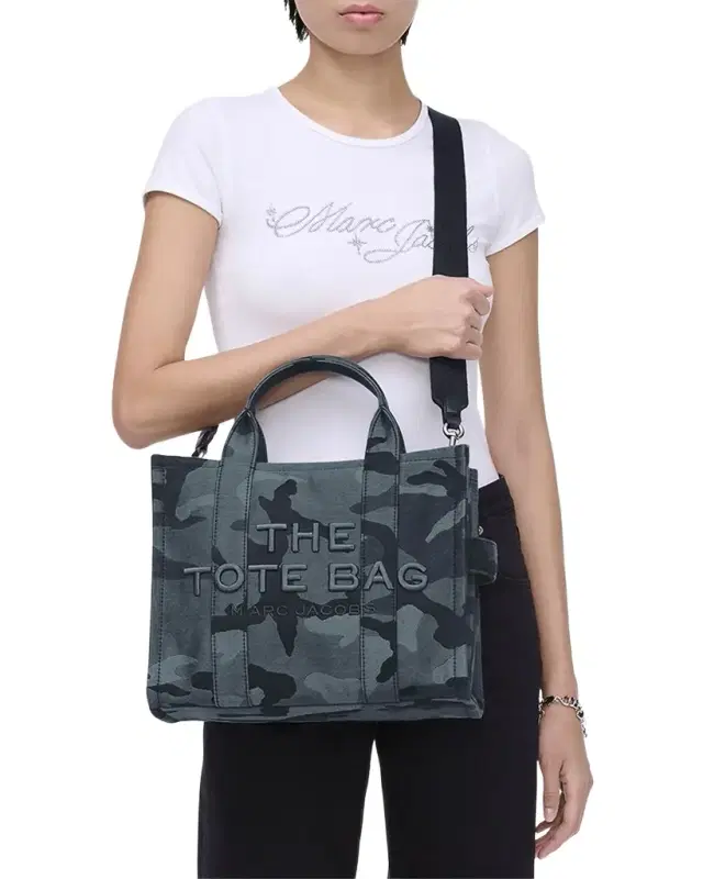The Camo Jacquard Medium Tote Bag