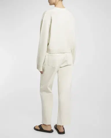 Proenza Schouler Sofia Crop Cashmere-Wool Cardigan | Thumbnail 6