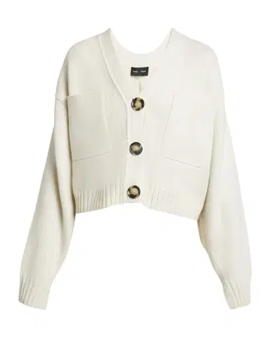 Proenza Schouler Sofia Crop Cashmere-Wool Cardigan | Thumbnail 1