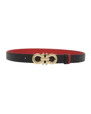 Ferragamo Gancio Contour Reversible Leather Belt | Thumbnail 1 Ferragamo Gancio Contour Reversible Leather Belt | Thumbnail 1