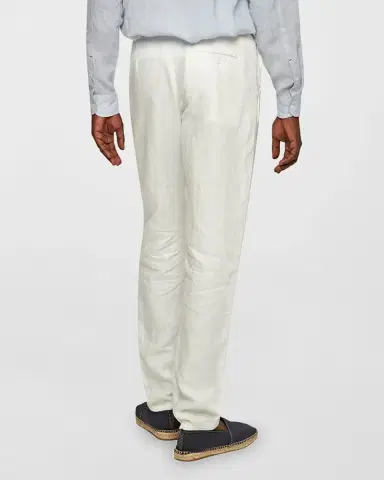 Orlebar Brown Men's Griffon Tailored Linen Pants | Thumbnail 3