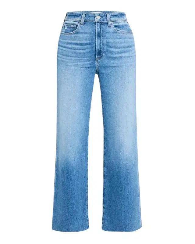 Anessa Cropped Raw Hem Jeans
