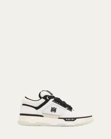 AMIRI Men's MA-1 Leather & Mesh Low-Top Sneakers | Thumbnail 2