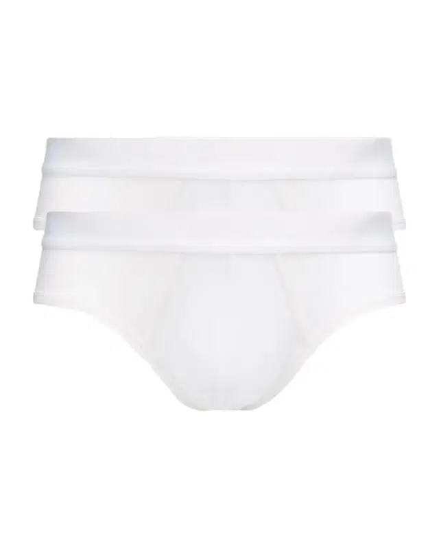 ZEGNA Men 's 2-Pack Cotton Midi Briefs