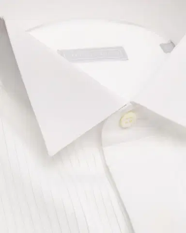 Stefano Ricci Men's French-Cuff Pleated Bib Dress Shirt | Thumbnail 2