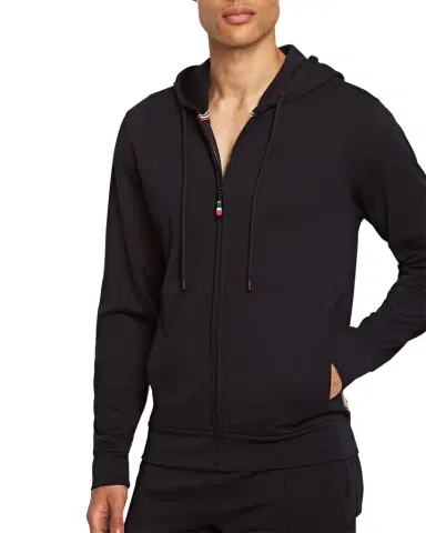 Orlebar Brown Men's Mathers Wool Zip Hoodie | Thumbnail 1