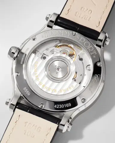 Chopard Happy Sport 36mm Stainless Steel Diamond Watch | Thumbnail 6 Chopard Happy Sport 36mm Stainless Steel Diamond Watch | Thumbnail 6
