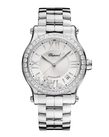 Chopard Happy Sport 36mm Stainless Steel Diamond Watch | Thumbnail 1 Chopard Happy Sport 36mm Stainless Steel Diamond Watch | Thumbnail 1