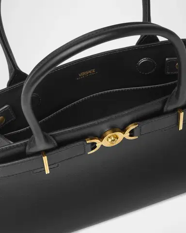 Versace Medusa 95 Large Leather Tote Bag | Thumbnail 2 Versace Medusa 95 Large Leather Tote Bag | Thumbnail 2