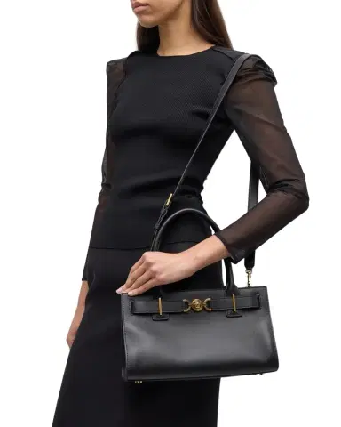 Versace Medusa 95 Large Leather Tote Bag | Thumbnail 1 Versace Medusa 95 Large Leather Tote Bag | Thumbnail 1