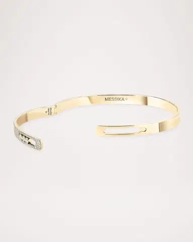 Messika MOVE NOA 18K YELLOW GOLD DIAMOND BANGLE | Thumbnail 4 Messika MOVE NOA 18K YELLOW GOLD DIAMOND BANGLE | Thumbnail 4