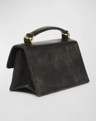 Golden Goose Venezia Small Flap Distressed Leather Crossbody Bag | Thumbnail 6