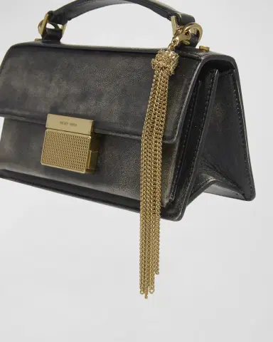 Golden Goose Venezia Small Flap Distressed Leather Crossbody Bag | Thumbnail 7