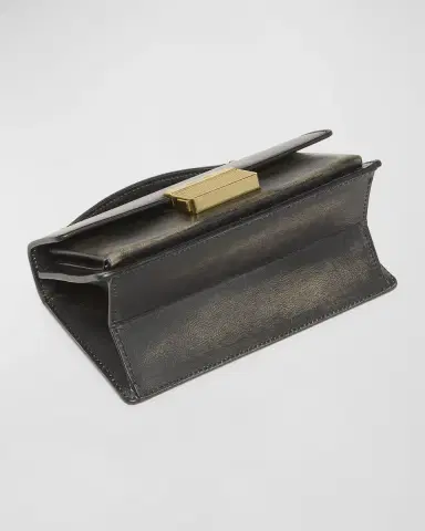 Golden Goose Venezia Small Flap Distressed Leather Crossbody Bag | Thumbnail 8