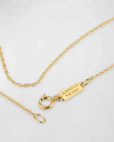 Jennifer Meyer Large Diamond Cross Necklace | Thumbnail 4 Jennifer Meyer Large Diamond Cross Necklace | Thumbnail 4