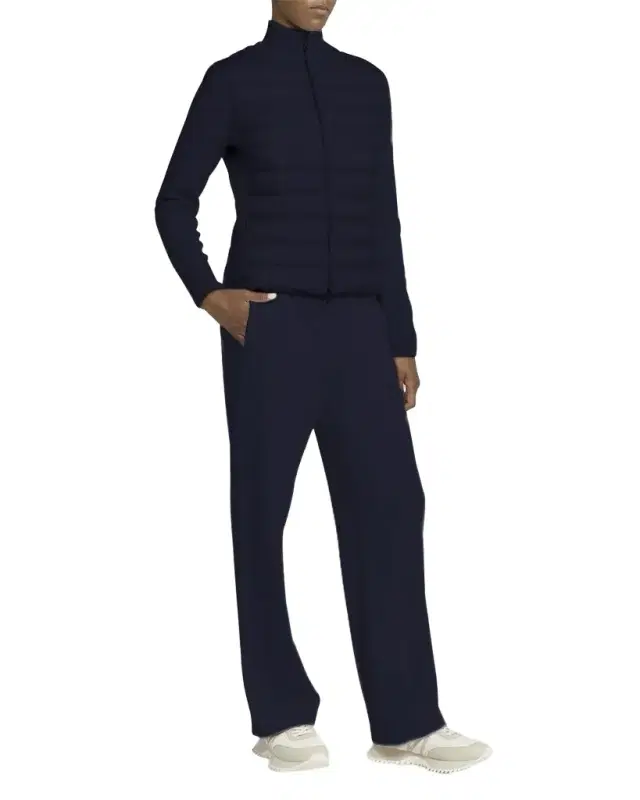 Hybrid Puffer Cardigan