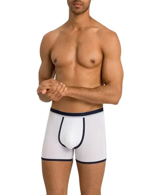 Hanro Men's Pierre Jersey Jacquard Boxer Briefs