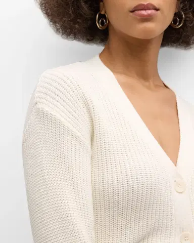 Sablyn Echo Cotton Cashmere Cardigan | Thumbnail 4