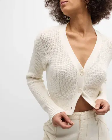Sablyn Echo Cotton Cashmere Cardigan | Thumbnail 6