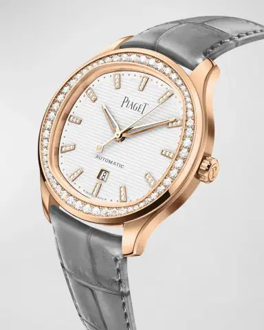 Piaget Polo 36mm 18K Rose Gold Diamond Auto Watch | Thumbnail 2