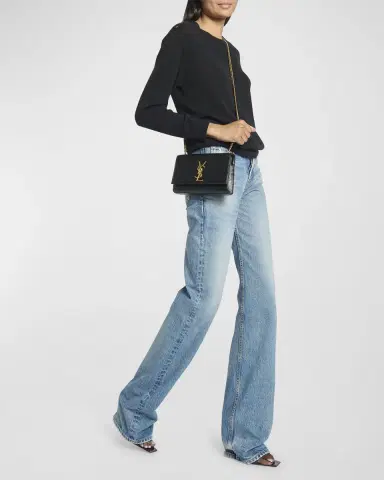 Saint Laurent Kate Small YSL Leather Crossbody Bag | Thumbnail 2 Saint Laurent Kate Small YSL Leather Crossbody Bag | Thumbnail 2