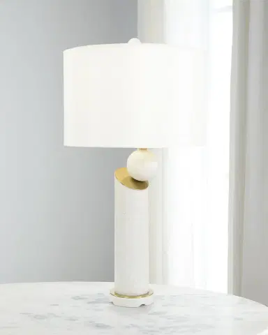 John-Richard Collection Versatz 36" Table Lamp, Shimmering Stone | Thumbnail 2