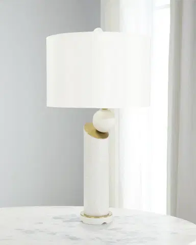 John-Richard Collection Versatz 36" Table Lamp, Shimmering Stone | Thumbnail 1