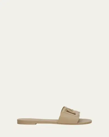Dolce & Gabbana Cut-Out DG Rubber Sandals | Thumbnail 11