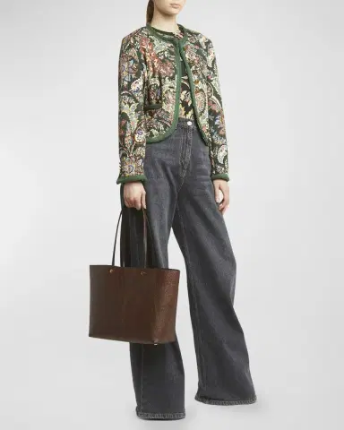 Etro Essential Paisley-Print Shopping Tote Bag | Thumbnail 2 Etro Essential Paisley-Print Shopping Tote Bag | Thumbnail 2
