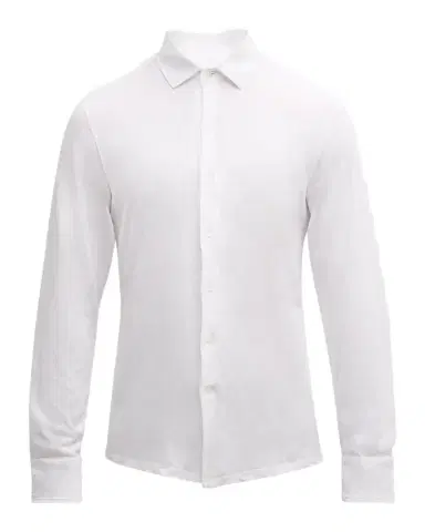 Frescobol Carioca Men's Marcio Cotton and Linen Casual Button-Down Shirt | Thumbnail 1 Frescobol Carioca Men's Marcio Cotton and Linen Casual Button-Down Shirt | Thumbnail 1