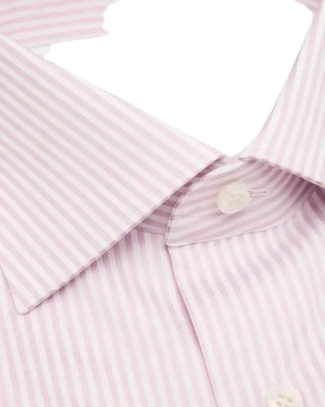 Brioni Men 's Cotton Bengal Stripe Dress Shirt