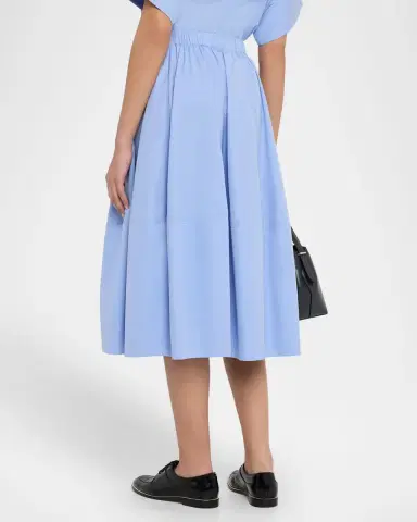 Co Cotton Midi Bubble Skirt | Thumbnail 2