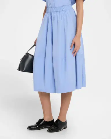 Co Cotton Midi Bubble Skirt | Thumbnail 3