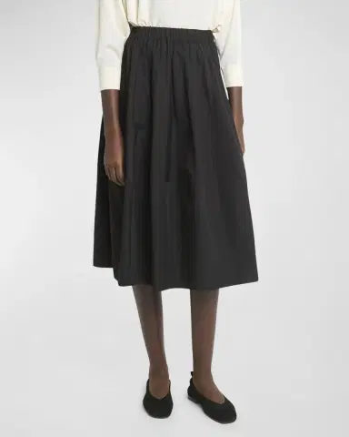 Co Cotton Midi Bubble Skirt | Thumbnail 5