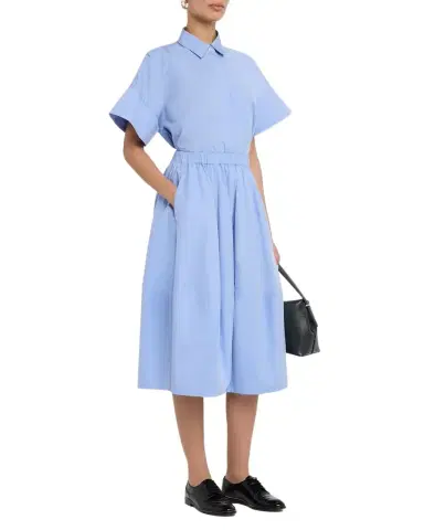 Co Cotton Midi Bubble Skirt | Thumbnail 1