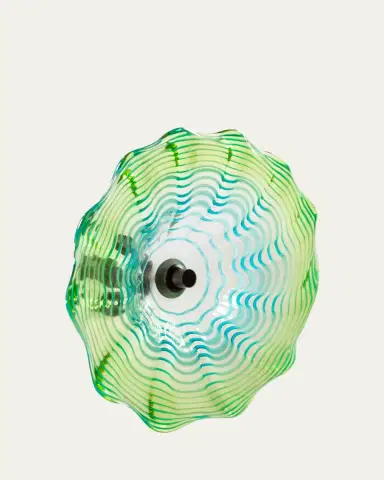 Dale Tiffany Milagra Art Glass Wall Decor, 12" Round | Thumbnail 3 Dale Tiffany Milagra Art Glass Wall Decor, 12" Round | Thumbnail 3