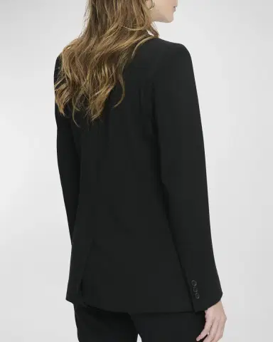 CALLAS MILANO Andre Single-Breasted Topstitch Blazer | Thumbnail 3 CALLAS MILANO Andre Single-Breasted Topstitch Blazer | Thumbnail 3